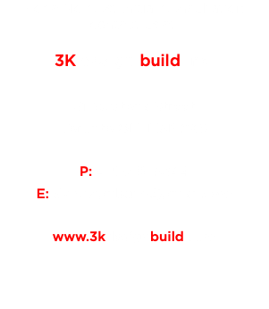 For a No-Cost Initial Consultation contact us at: 3K design build Inc. 51 Westona Street Toronto ON M9P 2X9 P: 416-732-9344 E: 3Kdesignbuild@gmail.com www.3kdesignbuild.com 